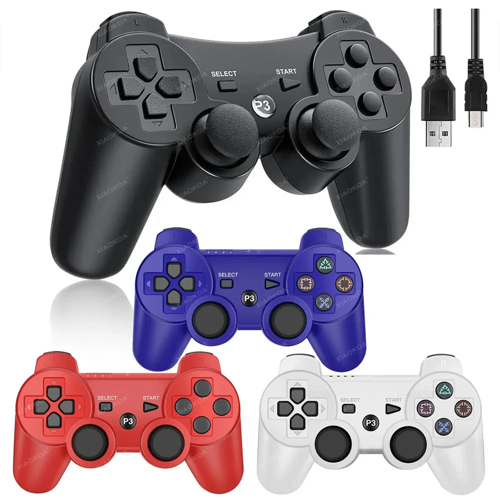 Bluetooth-Compatible Wireless Controller For PS3 Joystick Gamepad For PlayStation 3 Controle Accessories USB PC Game Controller
