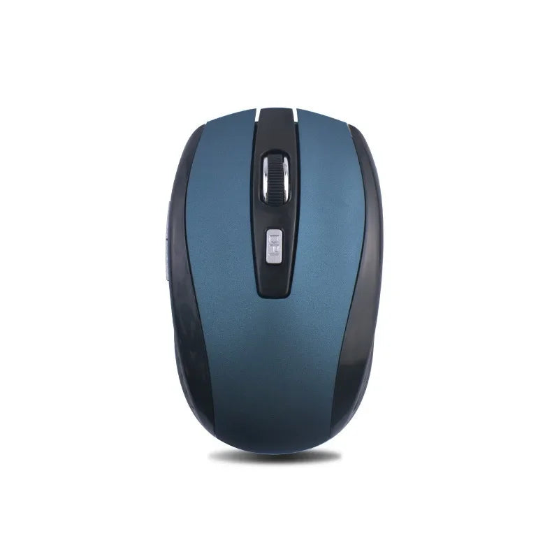 Wireless Mouse for Laptop and Desktop Computers with USB Receiver 2.4GHz Optical Tracking