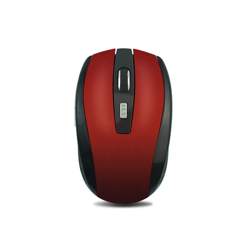 Wireless Mouse for Laptop and Desktop Computers with USB Receiver 2.4GHz Optical Tracking