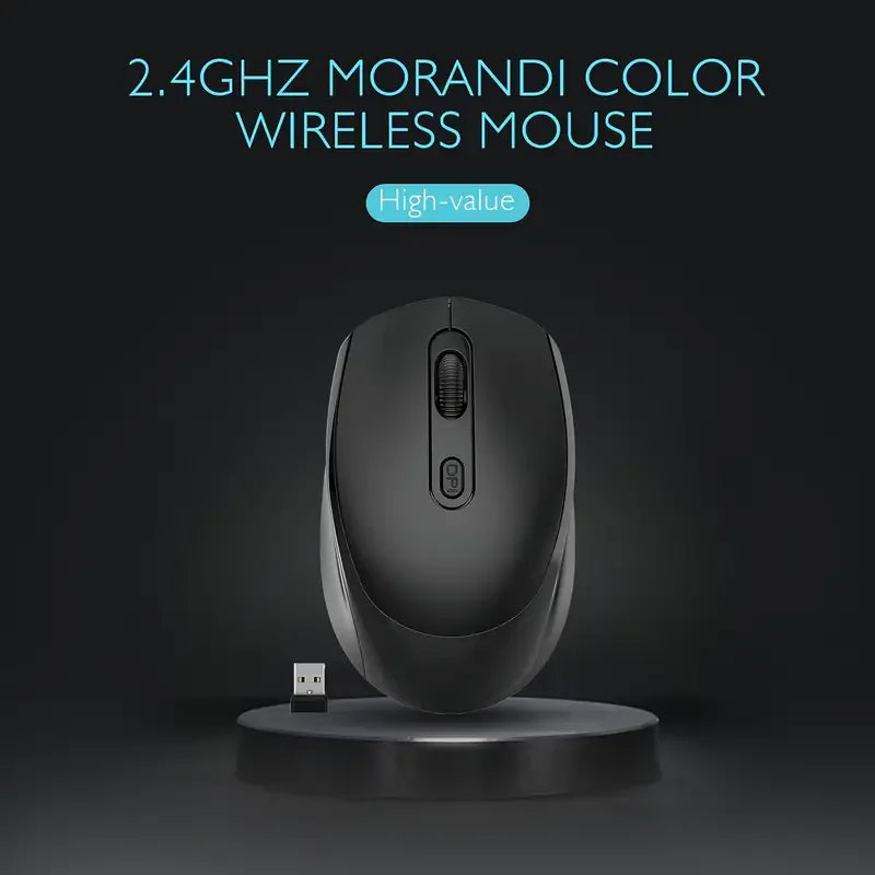 Bluetooth-compatible Wireless Mouse Ergonomic Computer Mouse PC Optical Mause with USB Receiver 2.4Ghz Wireless Mice For Laptop