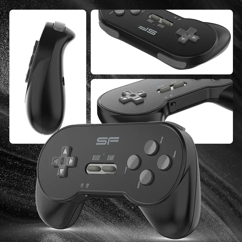 DATA FROG 2.4G Wireless Game Controller for SF2000 Retro Handheld Console 3.5"  - 1/2PCS Gamepad Joystick Gaming Accessories