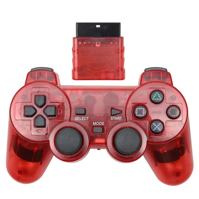 Wireless Gamepad for Sony PS2 Game Controller for Playstation 2 Joystick for PC  Joypad USB Game Controle with Dual Vibration